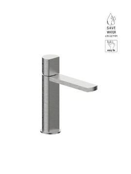 BORGIA 89050B - Countertop single handle stainless steel washbasin mixer by Rubinetterie Frattini - view 3